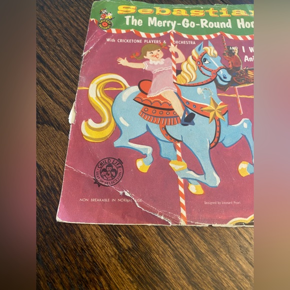 Vintage kids vinyl record - Picture 2 of 5